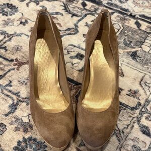 Stuart weitzman Brown Suede Women's Pumps